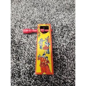 Vintage Tin Kirchhof Noise Maker Toy Newark N. J. Patent Date Nov 27 1928 #A11